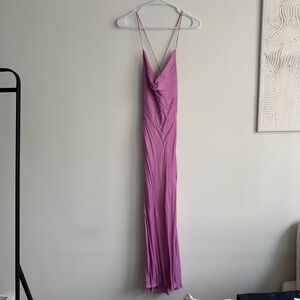 Pink Zara Midi Dress